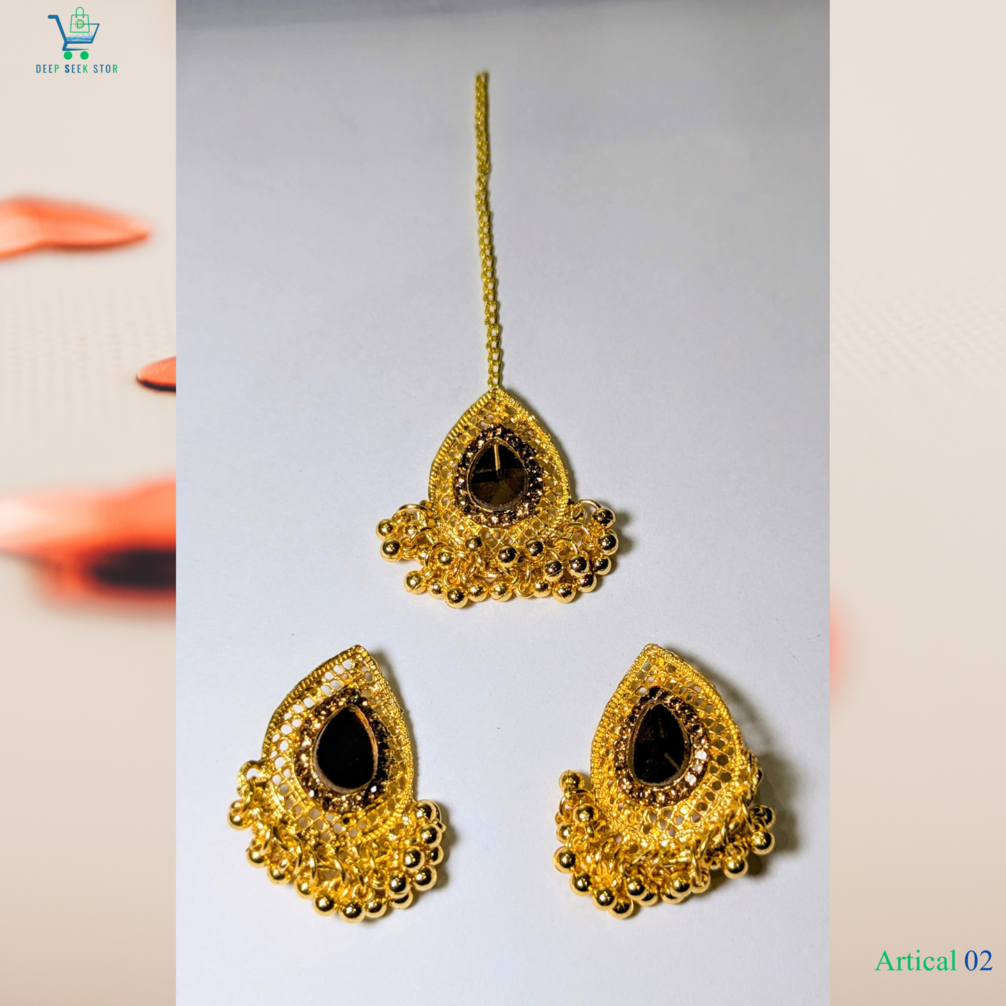 Elegant Jhumke & Bindiya Collection
