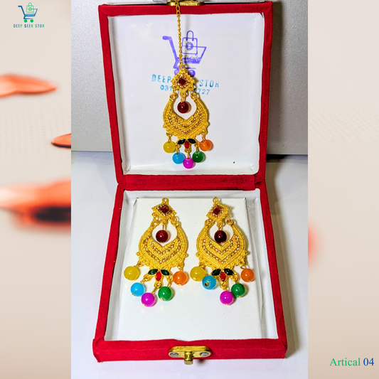 Elegant Jhumke & Bindiya Collection