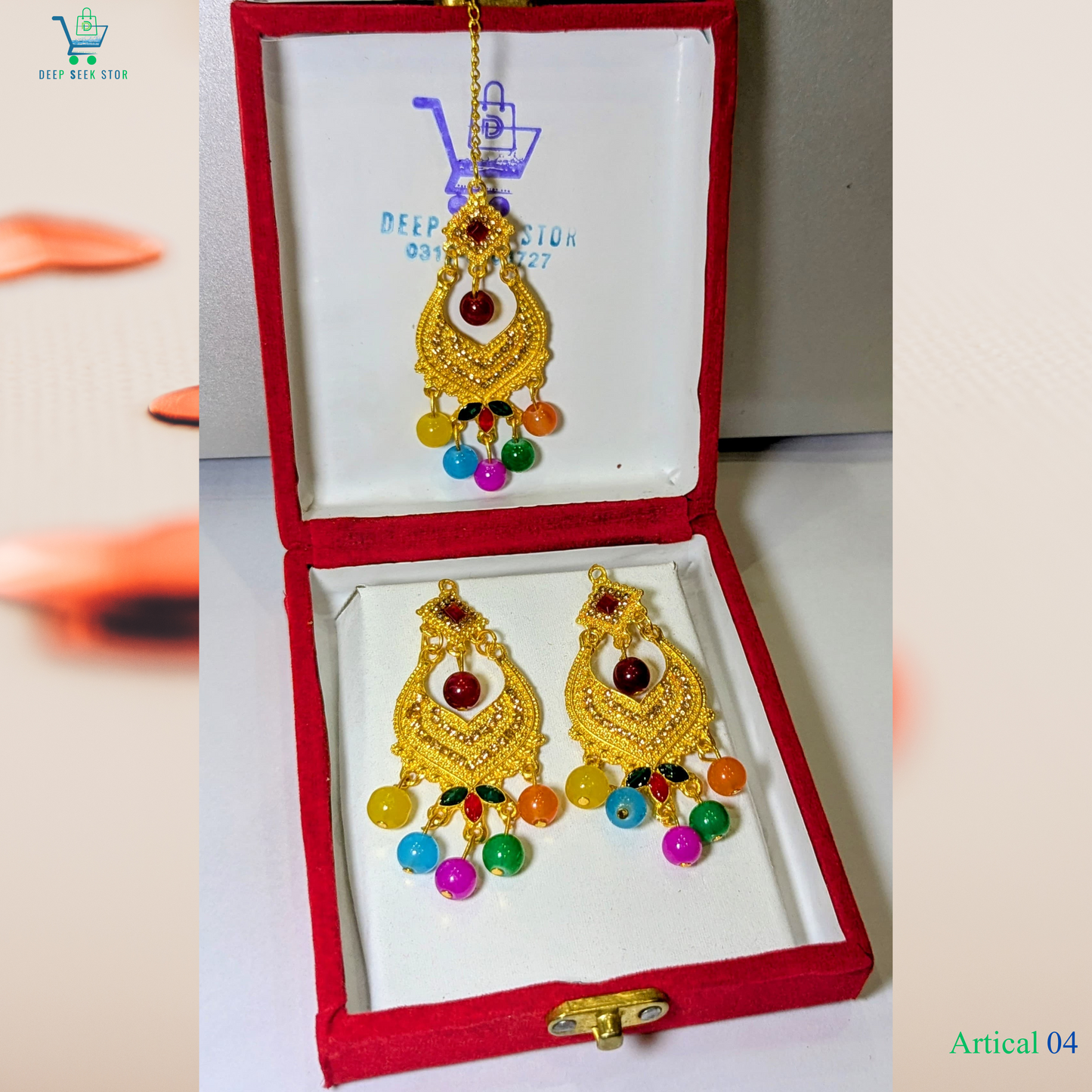 Elegant Jhumke & Bindiya Collection
