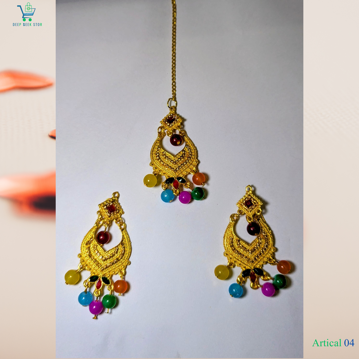 Elegant Jhumke & Bindiya Collection