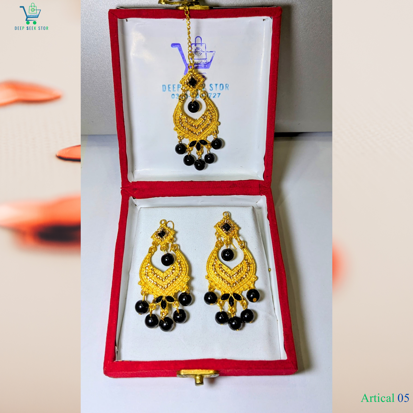 Elegant Jhumke & Bindiya Collection