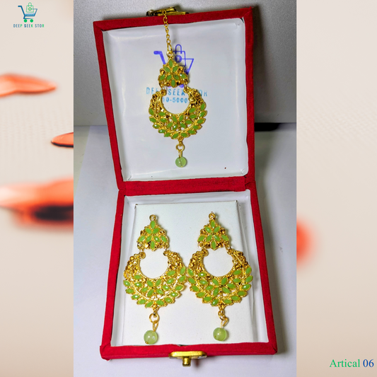 Elegant Jhumke & Bindiya Collection