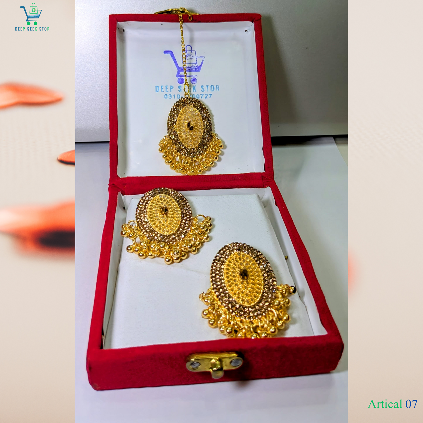 Elegant Jhumke & Bindiya Collection