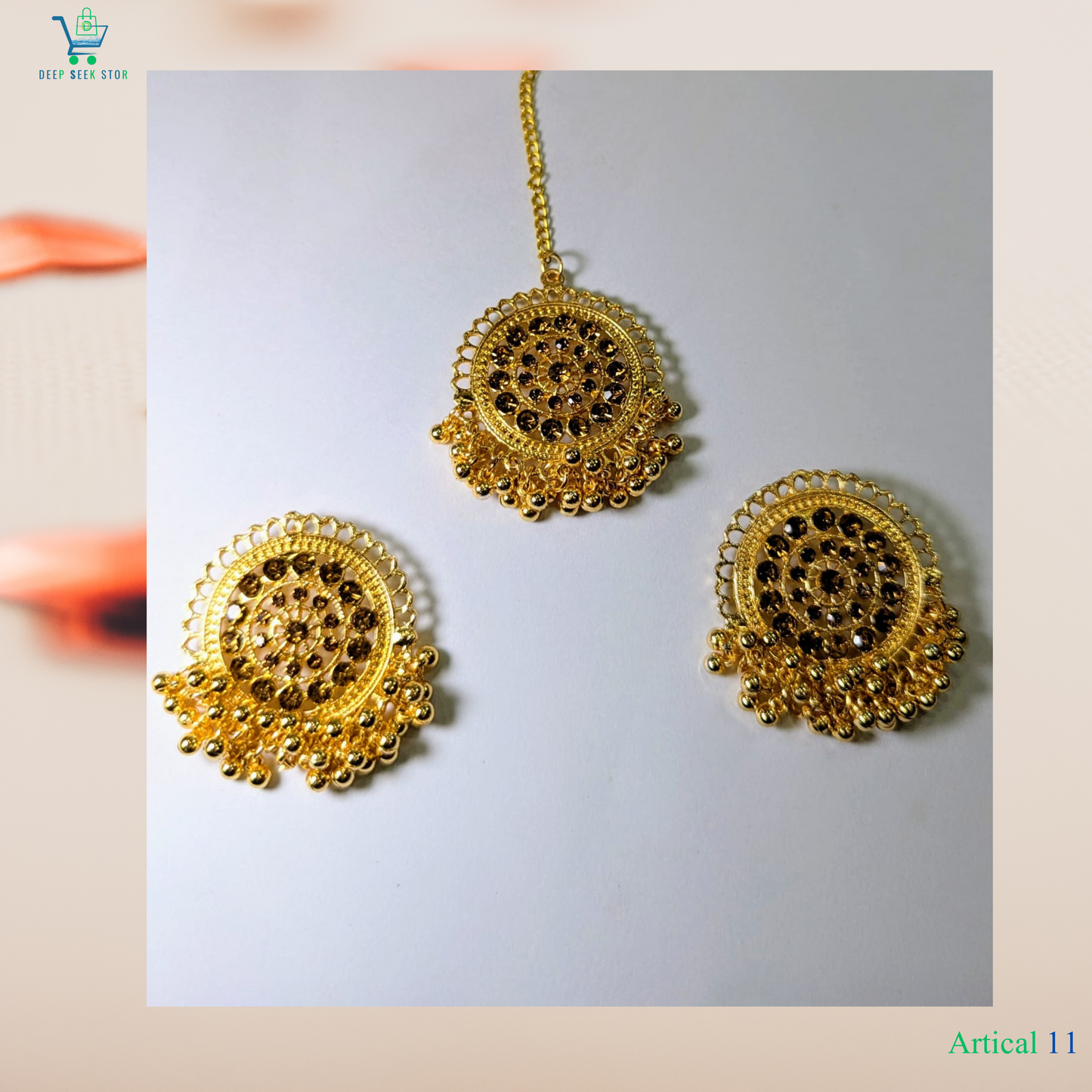 Elegant Jhumke & Bindiya Collection