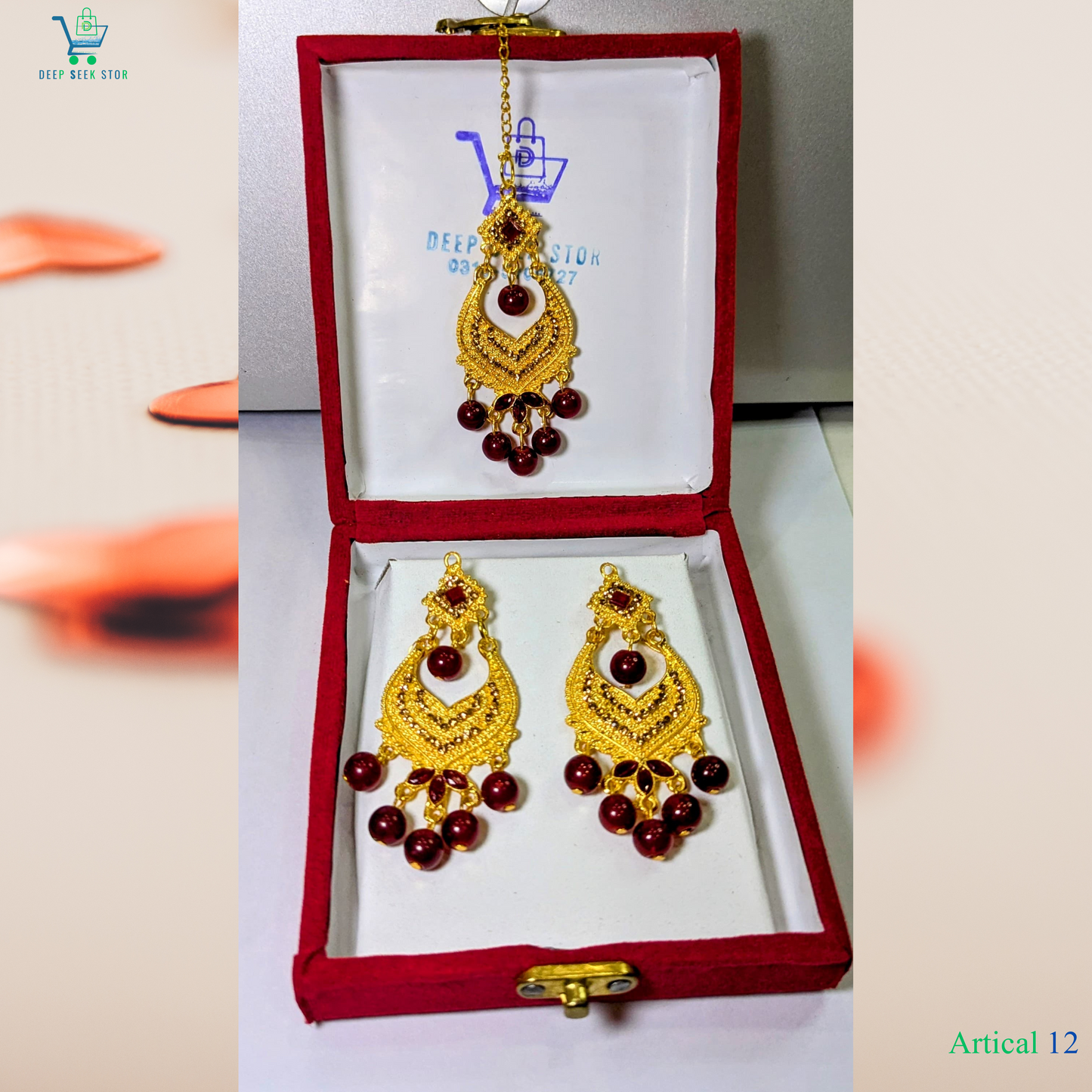 Elegant Jhumke & Bindiya Collection