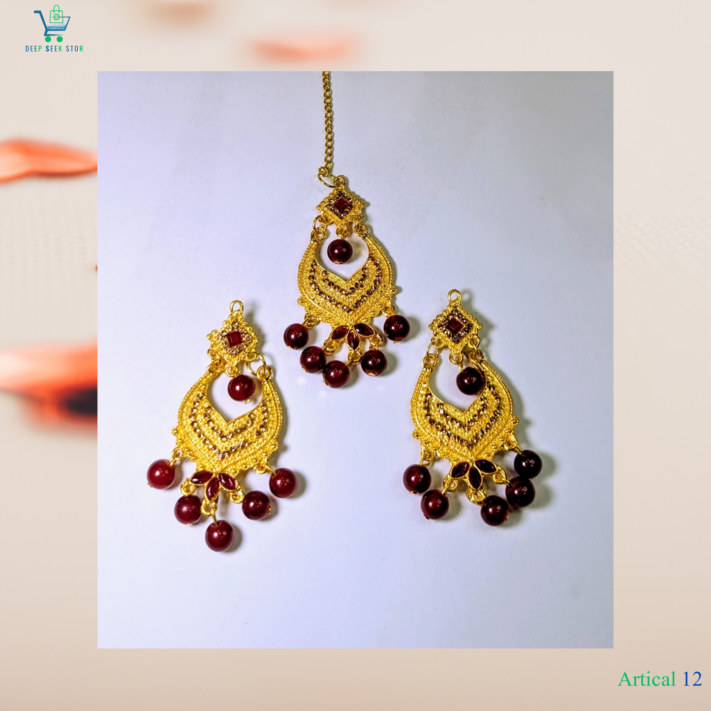Elegant Jhumke & Bindiya Collection