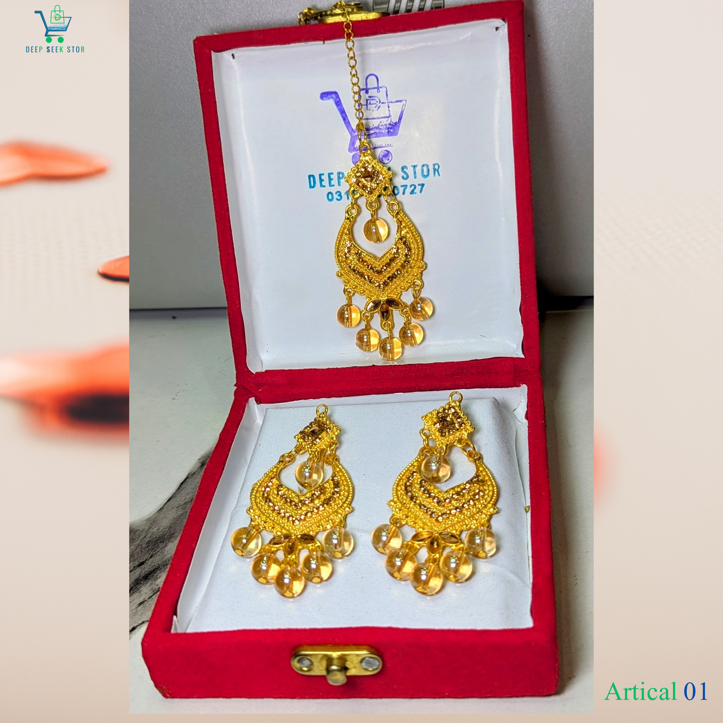 Elegant Jhumke & Bindiya Collection