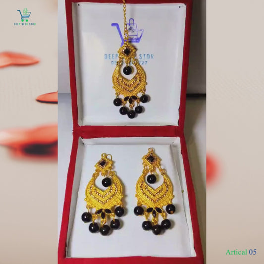 Elegant Jhumke & Bindiya Collection