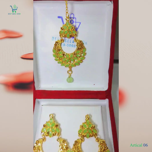 Elegant Jhumke & Bindiya Collection