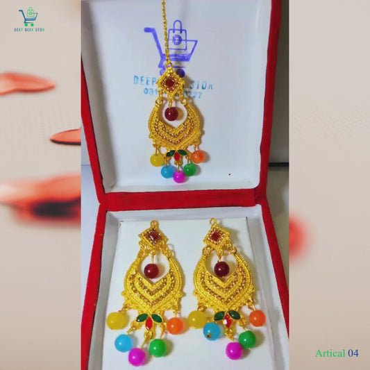 Elegant Jhumke & Bindiya Collection