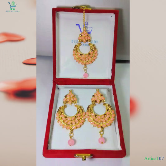 Elegant Jhumke & Bindiya Collection