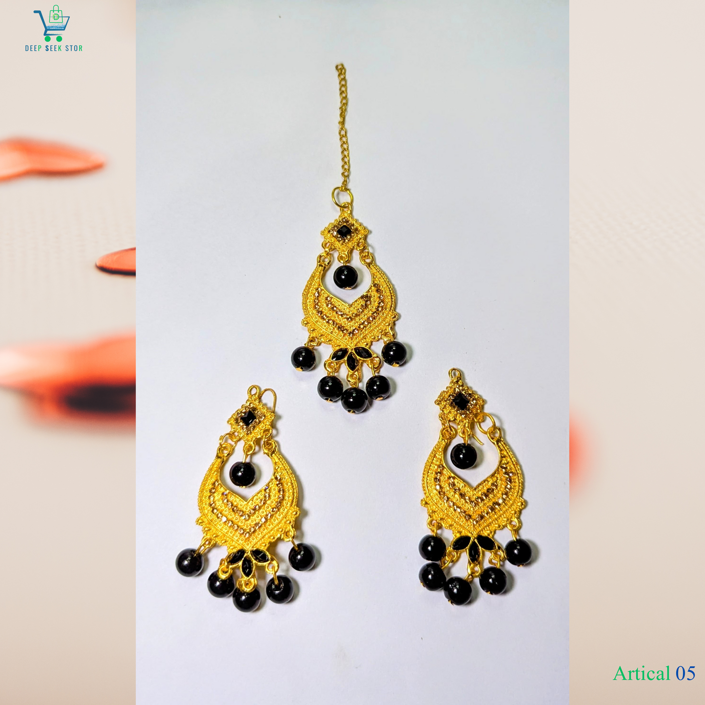 Elegant Jhumke & Bindiya Collection