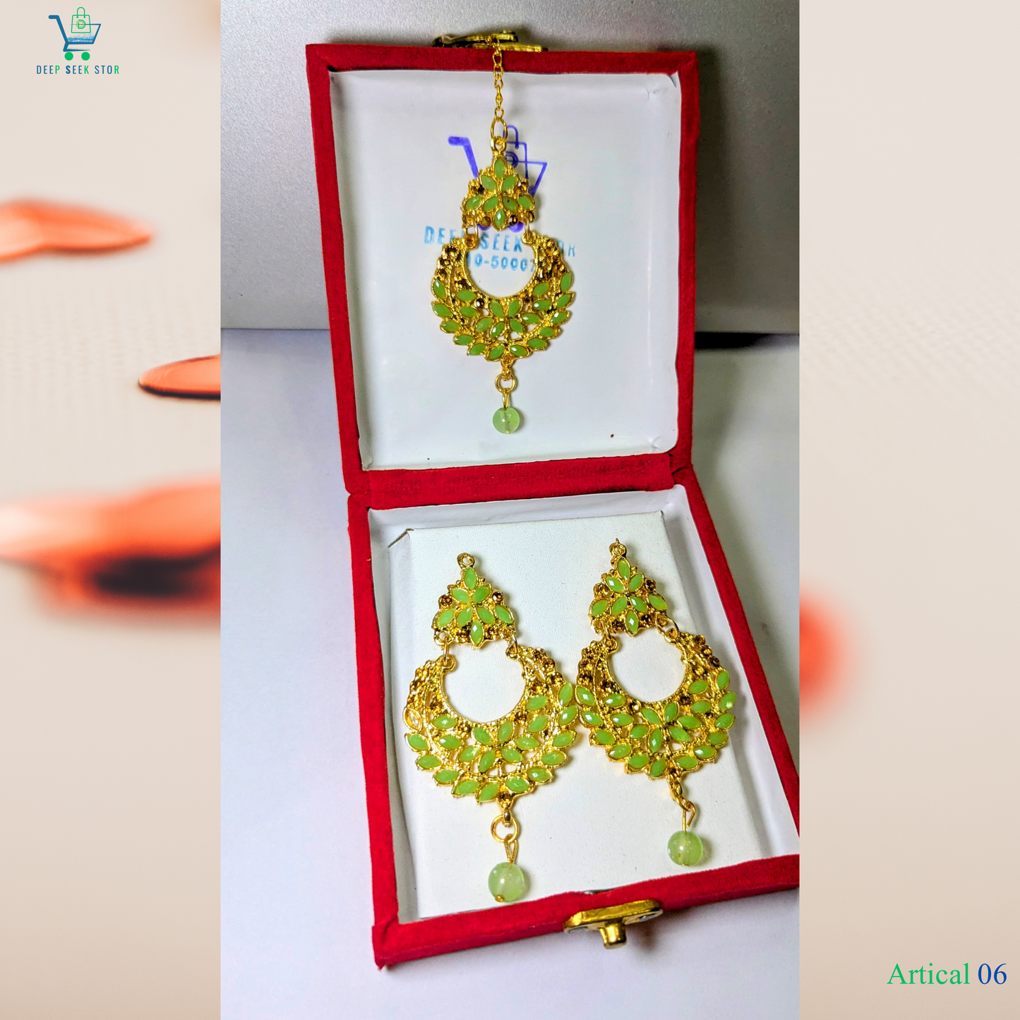 Elegant Jhumke & Bindiya Collection
