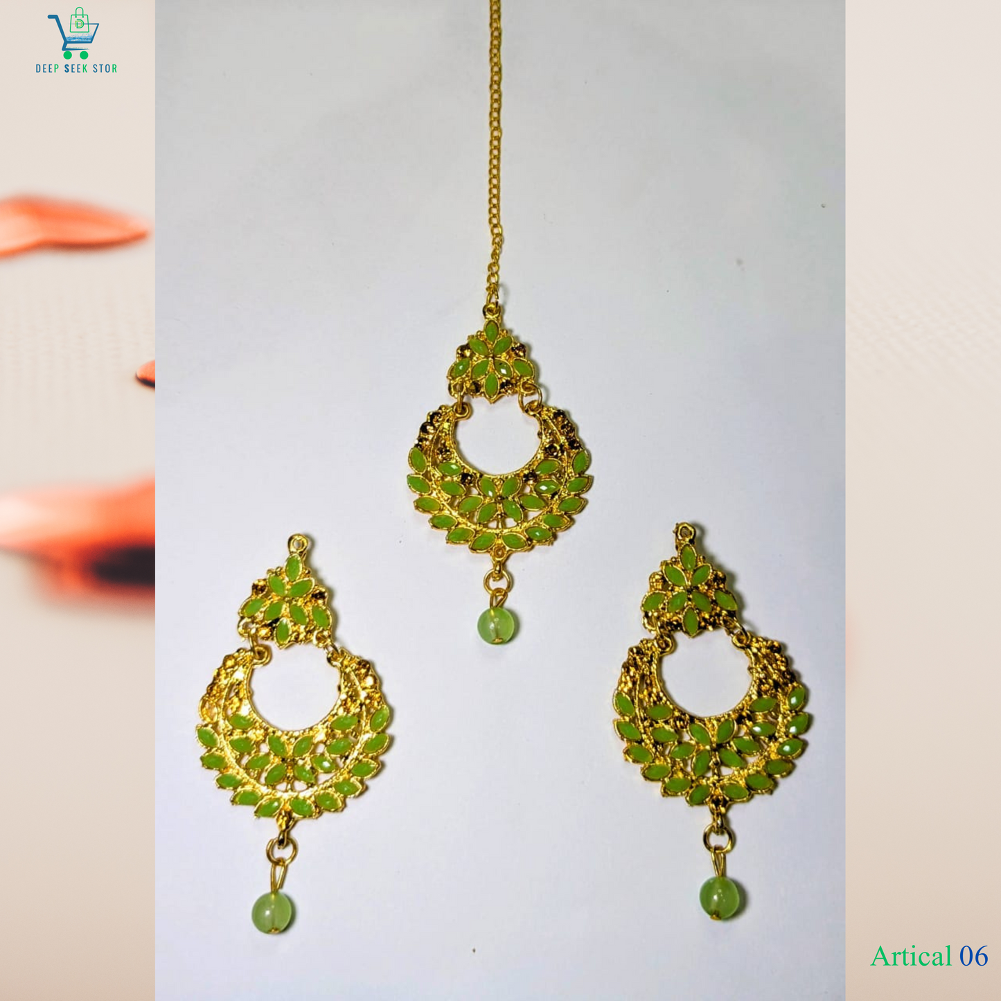 Elegant Jhumke & Bindiya Collection