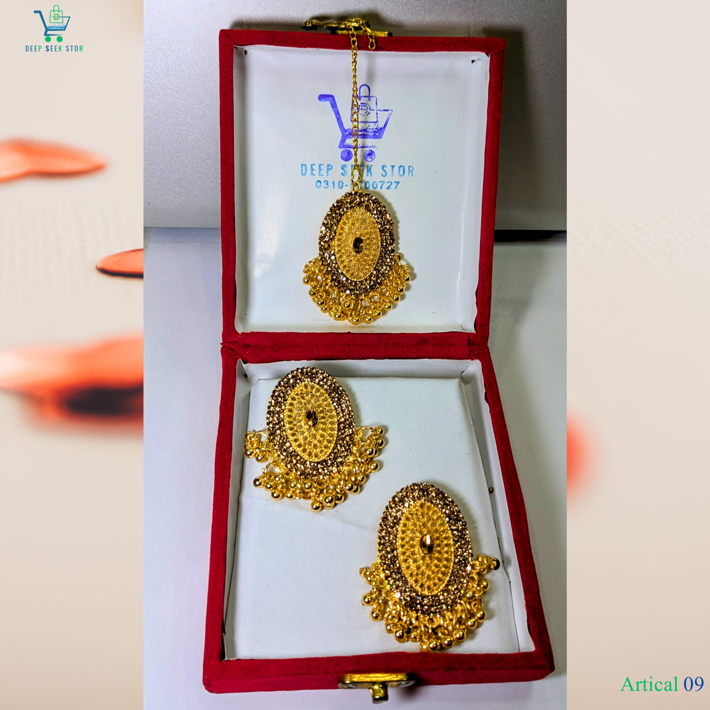 Elegant Jhumke & Bindiya Collection