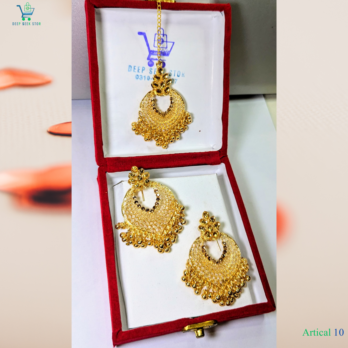 Elegant Jhumke & Bindiya Collection