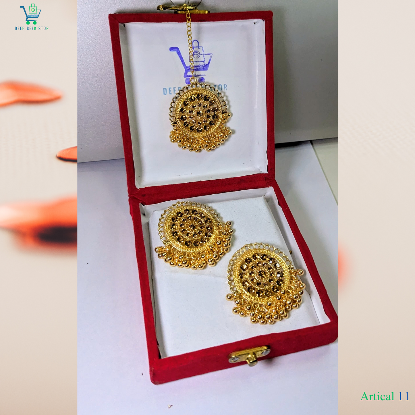 Elegant Jhumke & Bindiya Collection